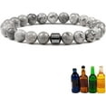 thumbnail image 1 of Glame Anti Alcohol Bracelet, Glame International Anti Alcohol Bracelet, GM Magnetic Bead to Reduce the Urge to Drink,Relieve Anxiety and Stress, 1 of 7