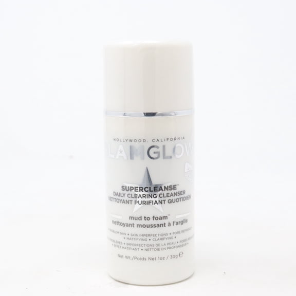 Glamglow Super Cleanser Daily Clearing Cleanser  1.0oz/30g New