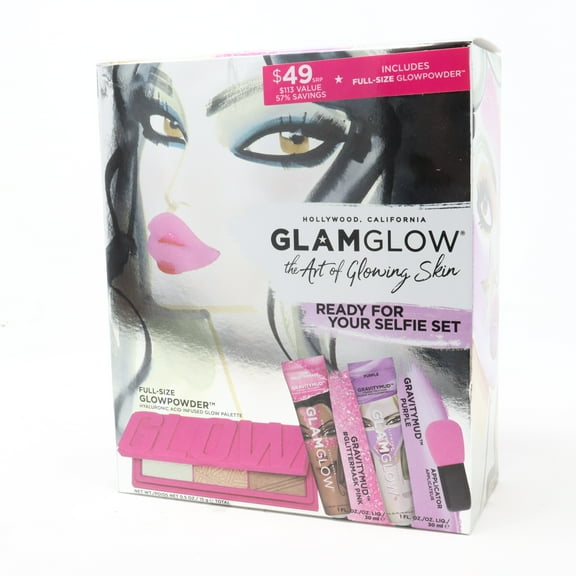 Glamglow The Art Of Glowing Skin 3-Pcs Set / New With Box