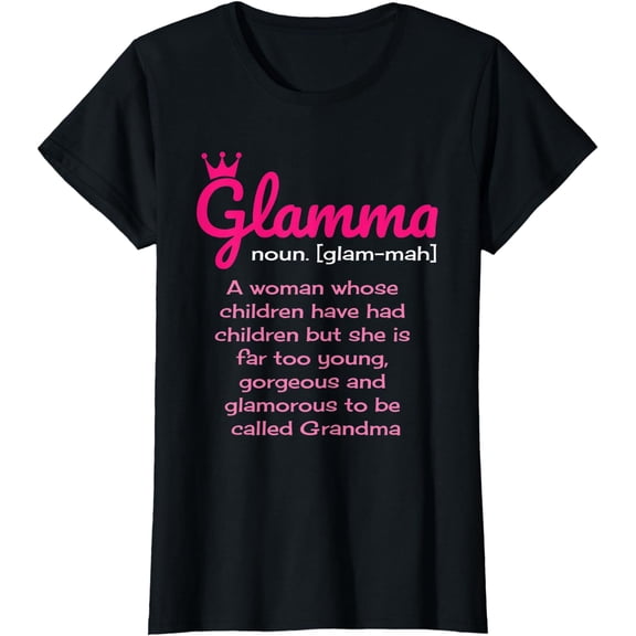 Glamma Funny Definition Shirt, Gift for Grandma