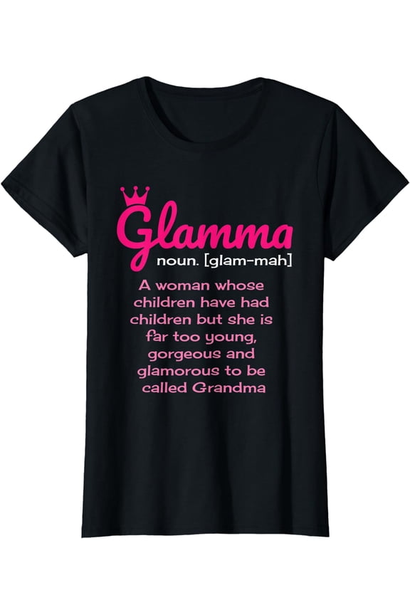 Glamma Funny Definition Shirt, Gift for Grandma