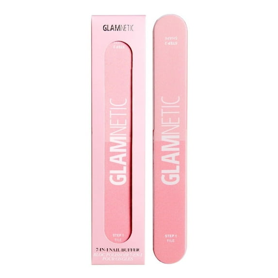 Glamnetic – 7-in-1 Nail Buffer Tool | Files, Shapes & Refines Natural or Press-On Nails