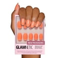 thumbnail image 1 of Glamnetic Press-On Nails – Apricot Orange | Bright Short Round Nails, "Salon Quality", 30 Count, 1 of 6