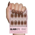 thumbnail image 1 of Glamnetic Press-On Nails – Chocolate Brown | Medium Brown Oval Nails, "Salon Quality", 30 Count, 1 of 6
