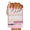 Glamnetic Press-On Nails –  | Glazed French Tip Nails, "Salon Quality", 30 Count