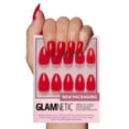 thumbnail image 1 of Glamnetic Press-On Nails – Fiery Red | Bright Red Almond Nails, "Salon Quality", 30 Count, 1 of 6