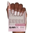 thumbnail image 1 of Glamnetic Press-On Nails – Pure Intentions | Velvet Beige Round Nails, "Salon Quality", 30 Count, 1 of 5