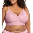 thumbnail image 1 of Glamorise Bramour Gramercy Luxe Lace Bralette Wirefree Bra 7012 (Women's & Women's Plus), 1 of 9
