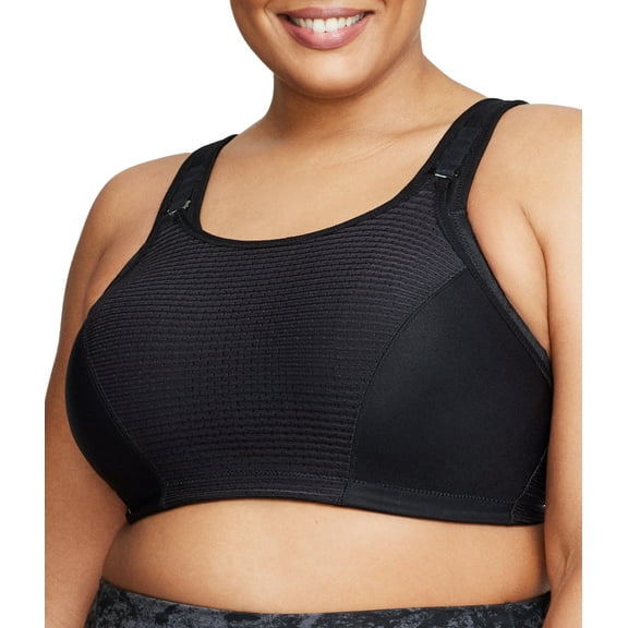 Glamorise Custom Control Sports Wirefree Bra 1166 (Women's & Women's Plus)