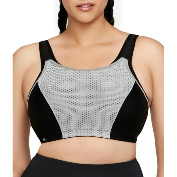 Glamorise Custom Control Sports Wirefree Bra 1166 (Women's & Women's Plus)