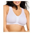 thumbnail image 1 of Glamorise Front-Closure Cotton T-Back Comfort Wirefree Bra 1908 (Women's & Women's Plus), 1 of 9