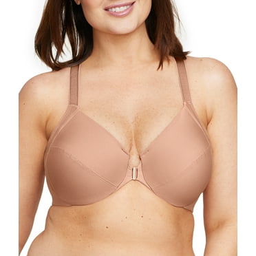 Glamorise Front-Closure Smoothing WonderWire Underwire Bra 1247 (Women's & Women's Plus)