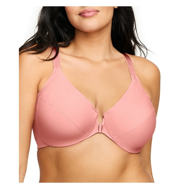 Glamorise Front-Closure Smoothing WonderWire Underwire Bra 1247 (Women's & Women's Plus)