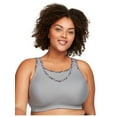 Glamorise Full Figure Plus Size NoBounce Camisole Sports Bra Wirefree
