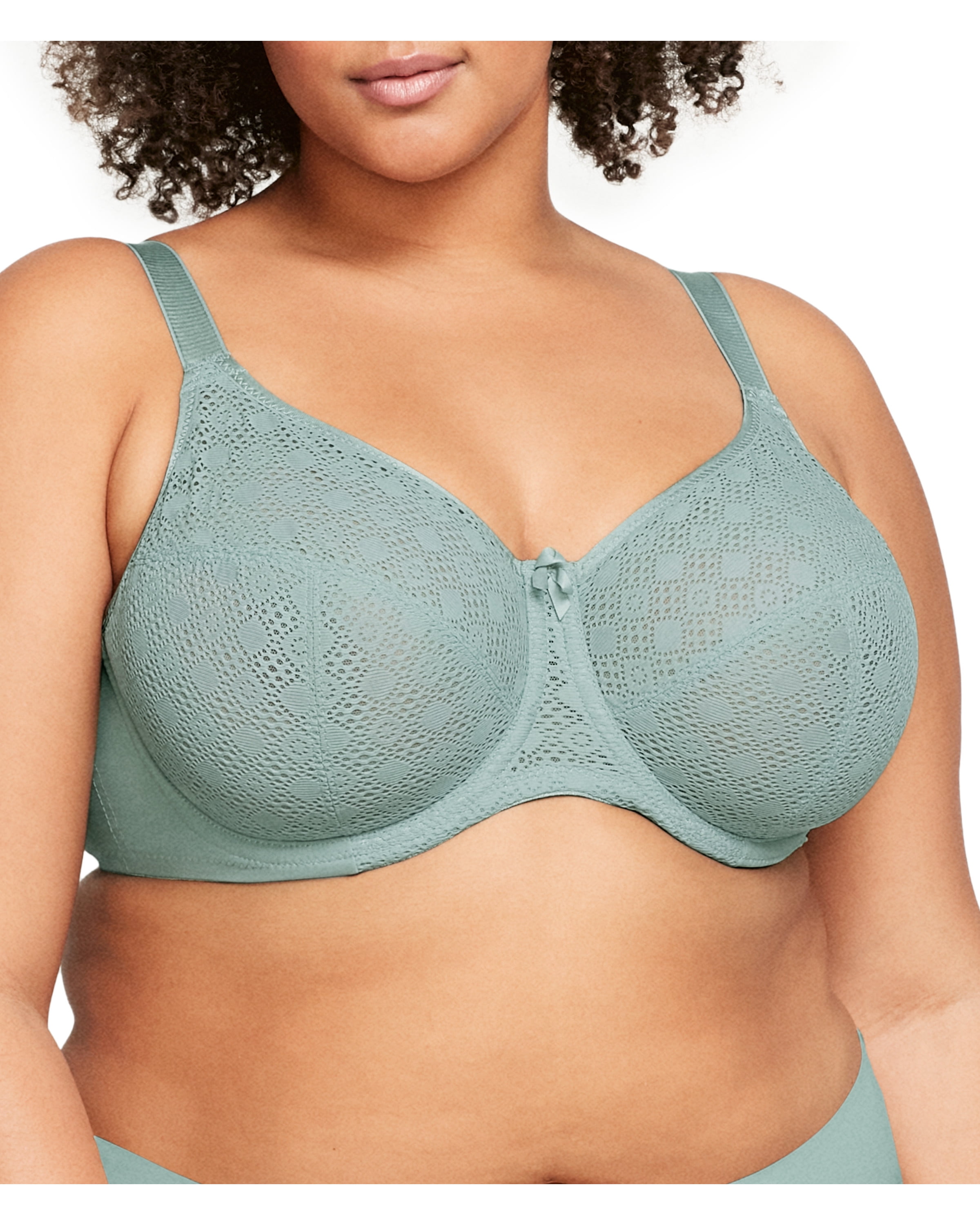 18 Hour Comfort Lace Full Figure Wirefree Bra, Style 4088