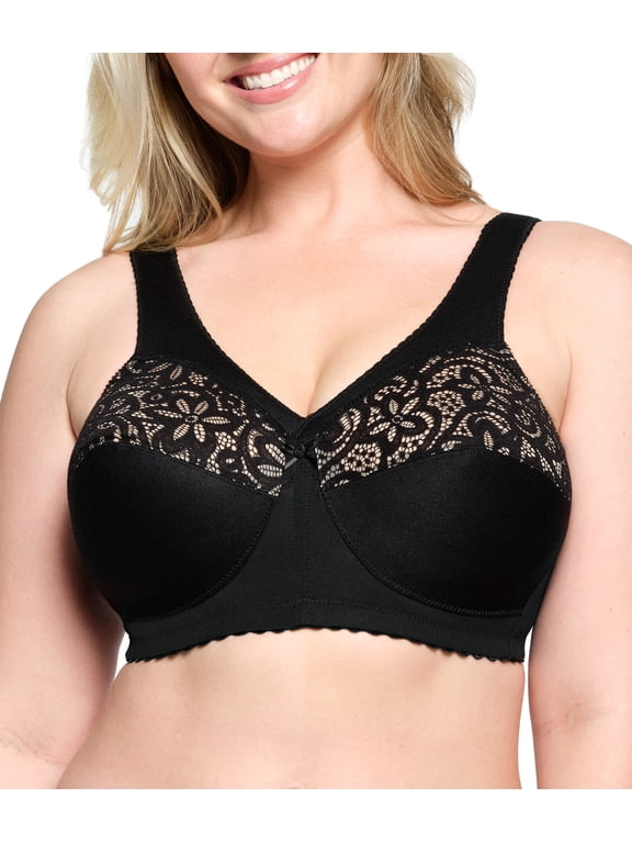 MagicLift Cotton Support Wirefree Bra 1001 (Women's & Women's Plus)