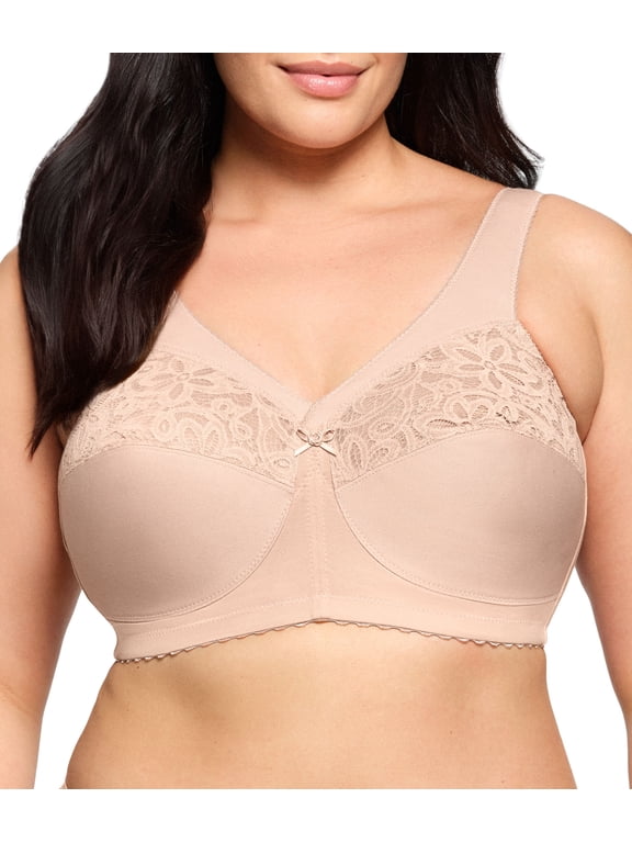 MagicLift Cotton Support Wirefree Bra 1001 (Women's & Women's Plus)