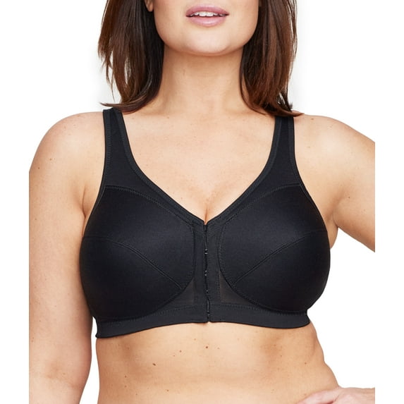 Glamorise MagicLift Front-Closure Posture Back Wirefree Bra 1265 (Women's & Women's Plus)