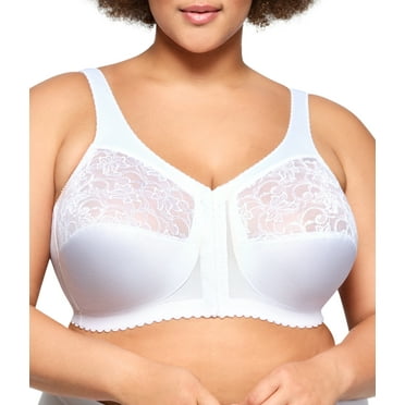 Glamorise MagicLift Front-Closure Support Wirefree Bra 1200 (Women's & Women's Plus)