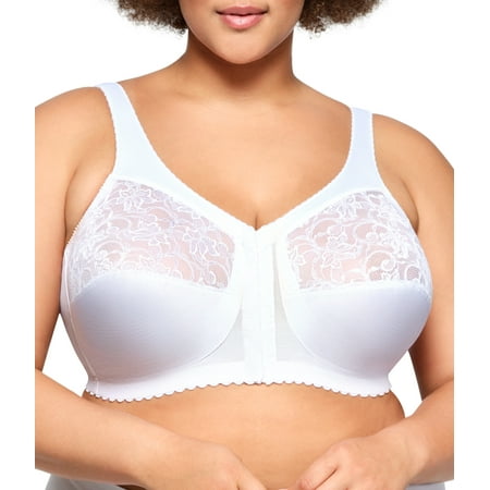 Glamorise MagicLift Front-Closure Support Wirefree Bra 1200 (Women's & Women's Plus)