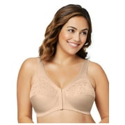 Glamorise MagicLift Front-Closure Support Wirefree Bra 1200 (Women's & Women's Plus)