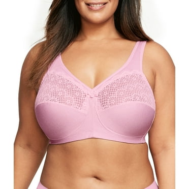 Glamorise MagicLift Moisture Control Wirefree Bra 1064 (Women's & Women's Plus)