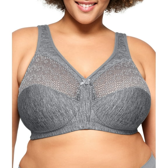 Glamorise MagicLift Moisture Control Wirefree Bra 1064 (Women's & Women's Plus)