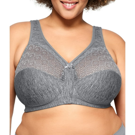 Glamorise MagicLift Moisture Control Wirefree Bra 1064 (Women's & Women's Plus)