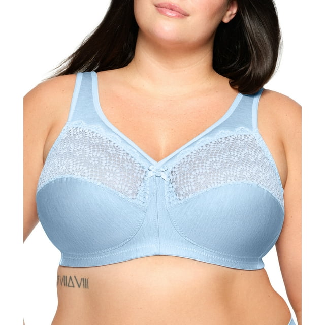 Glamorise MagicLift Moisture Control Wirefree Bra 1064 (Women's & Women's Plus)