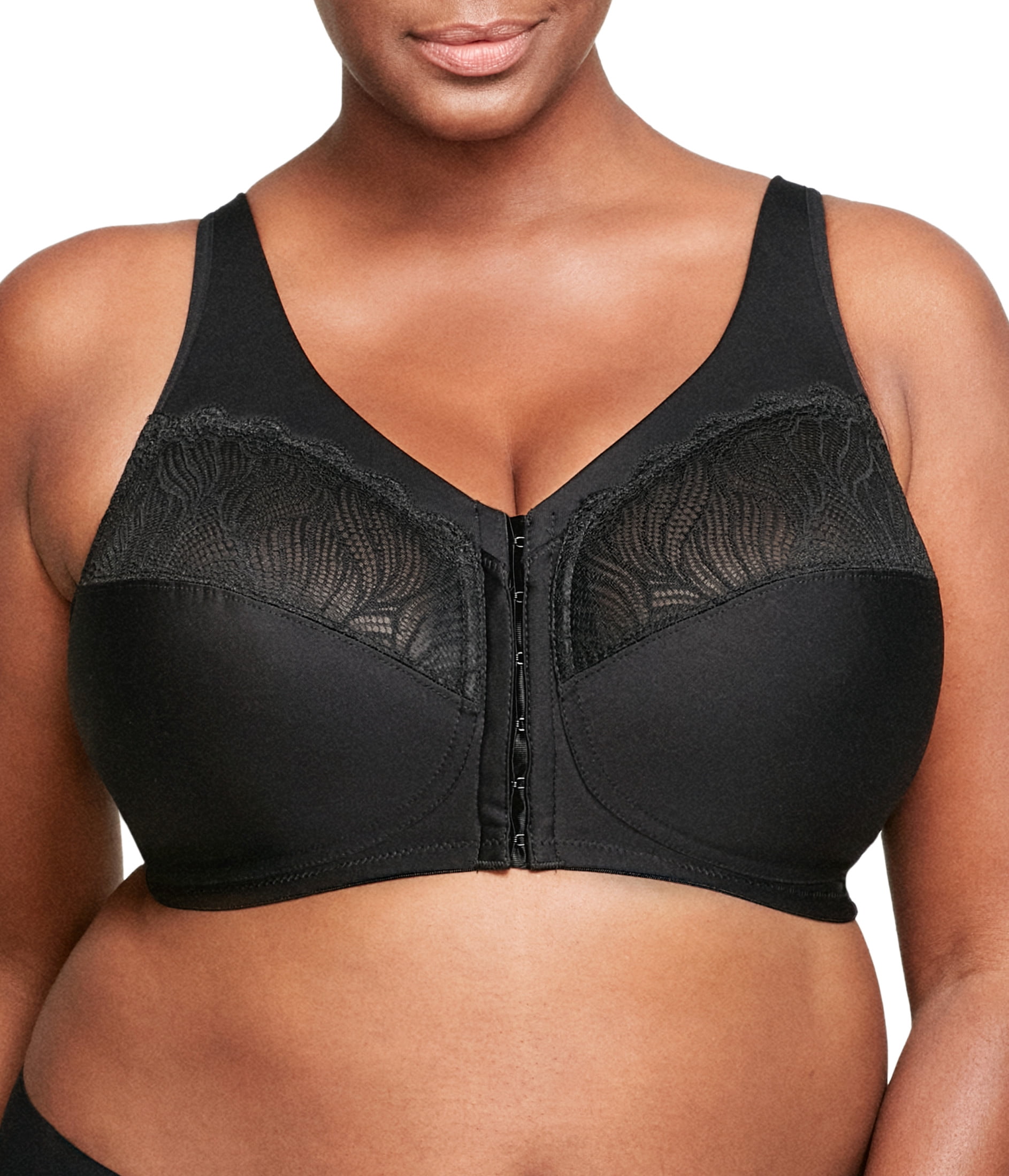 Glamorise MagicLift Natural Shape Front-Closure Wirefree Bra 1210 (Women's & Women's Plus)