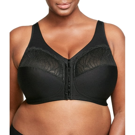 Glamorise MagicLift Natural Shape Front-Closure Wirefree Bra 1210 (Women's & Women's Plus)