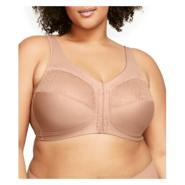 Glamorise MagicLift Natural Shape Front-Closure Wirefree Bra 1210 (Women's & Women's Plus)