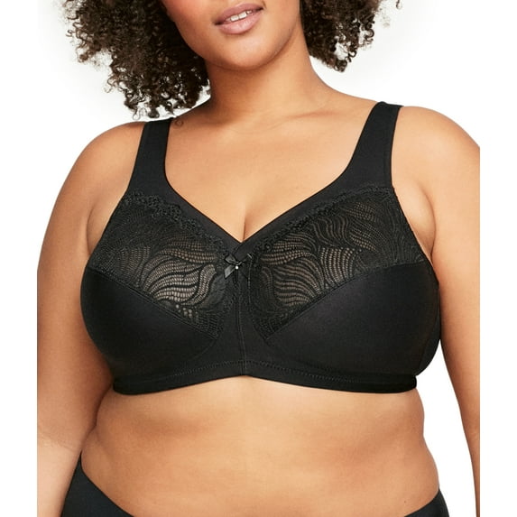 Glamorise MagicLift Natural Shape Support Wirefree Bra 1010 (Women's & Women's Plus)