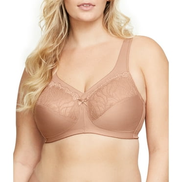 Glamorise MagicLift Natural Shape Support Wirefree Bra 1010 (Women's & Women's Plus)
