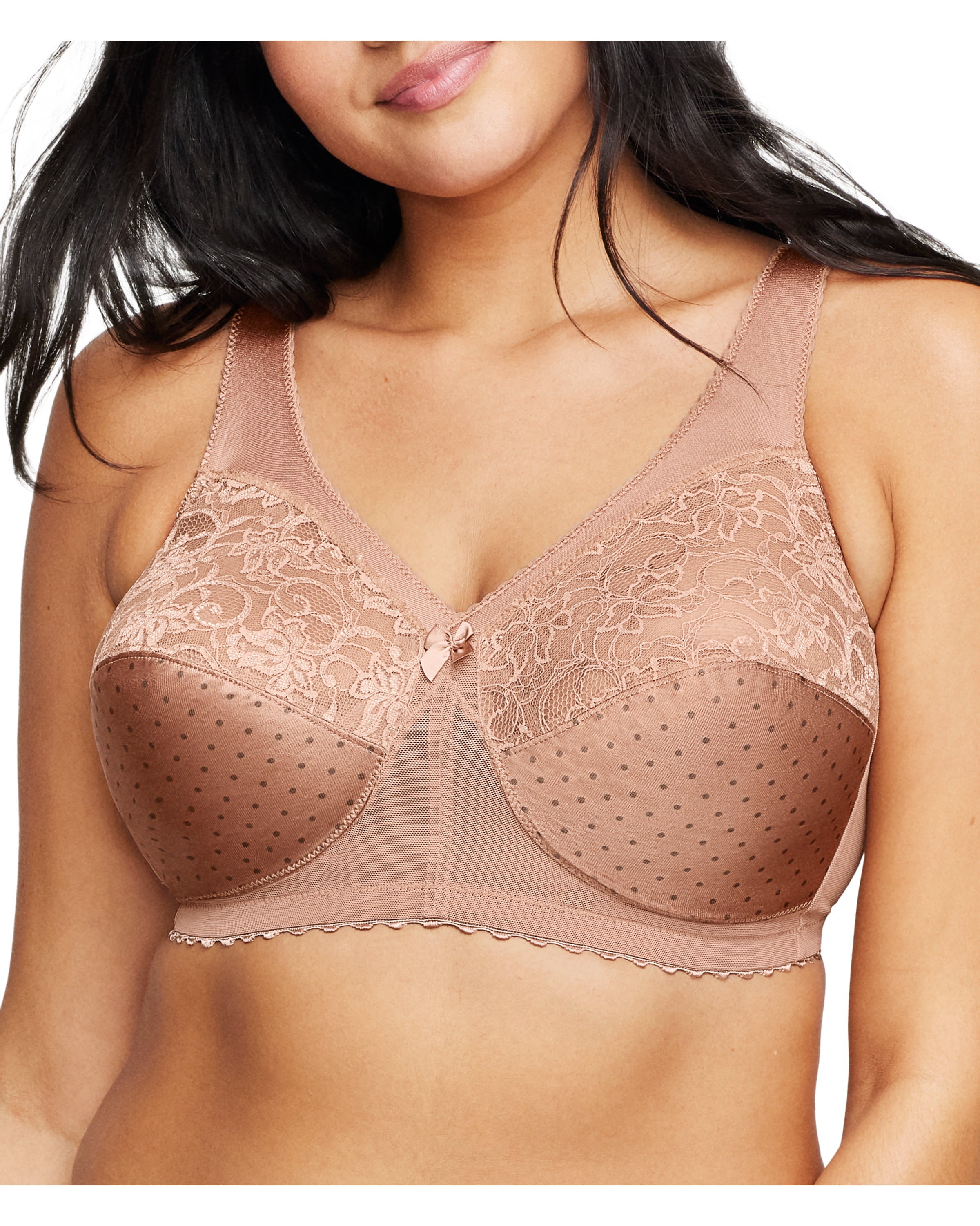 Glamorise Womens Magiclift Original Support Wirefree Bra 1000 Glacier 46d :  Target