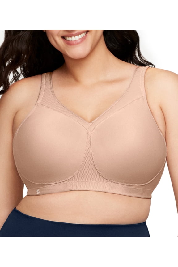 Glamorise MagicLift Seamless Sports Wirefree Bra 1006 (Women's & Women's Plus)
