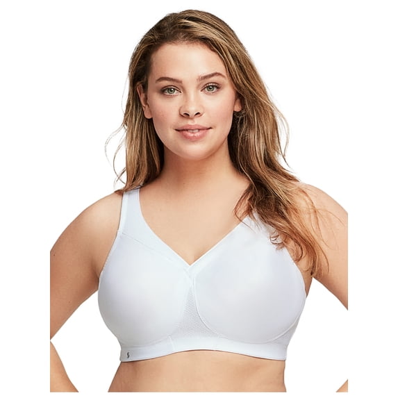 Glamorise MagicLift Seamless Sports Wirefree Bra 1006 (Women's & Women's Plus)
