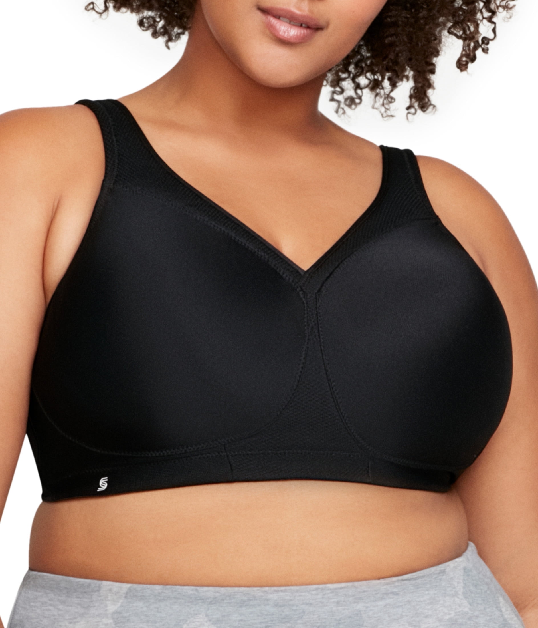 Glamorise MagicLift Seamless Sports Wirefree Bra 1006 (Women's & Women's Plus)