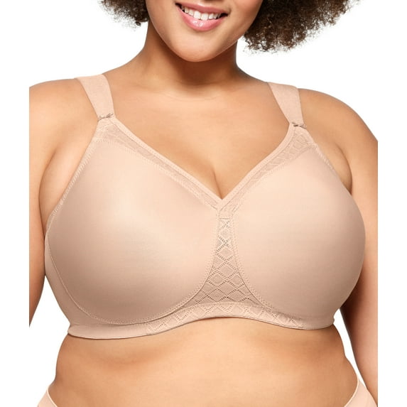 Glamorise MagicLift Seamless T-Shirt Wirefree Bra 1080 (Women's & Women's Plus)