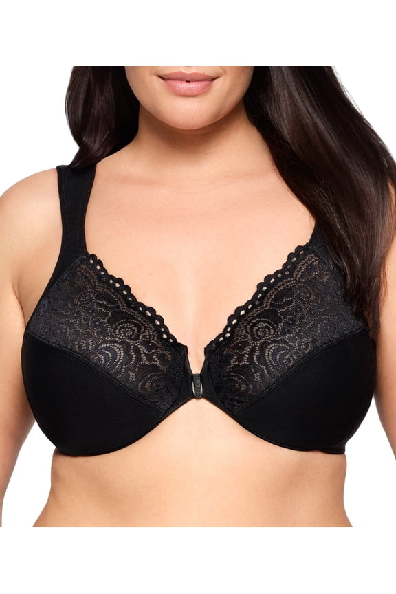 WonderWire Front-Closure Posture Lace Underwire Bra 1255 (Women's & Women's Plus)