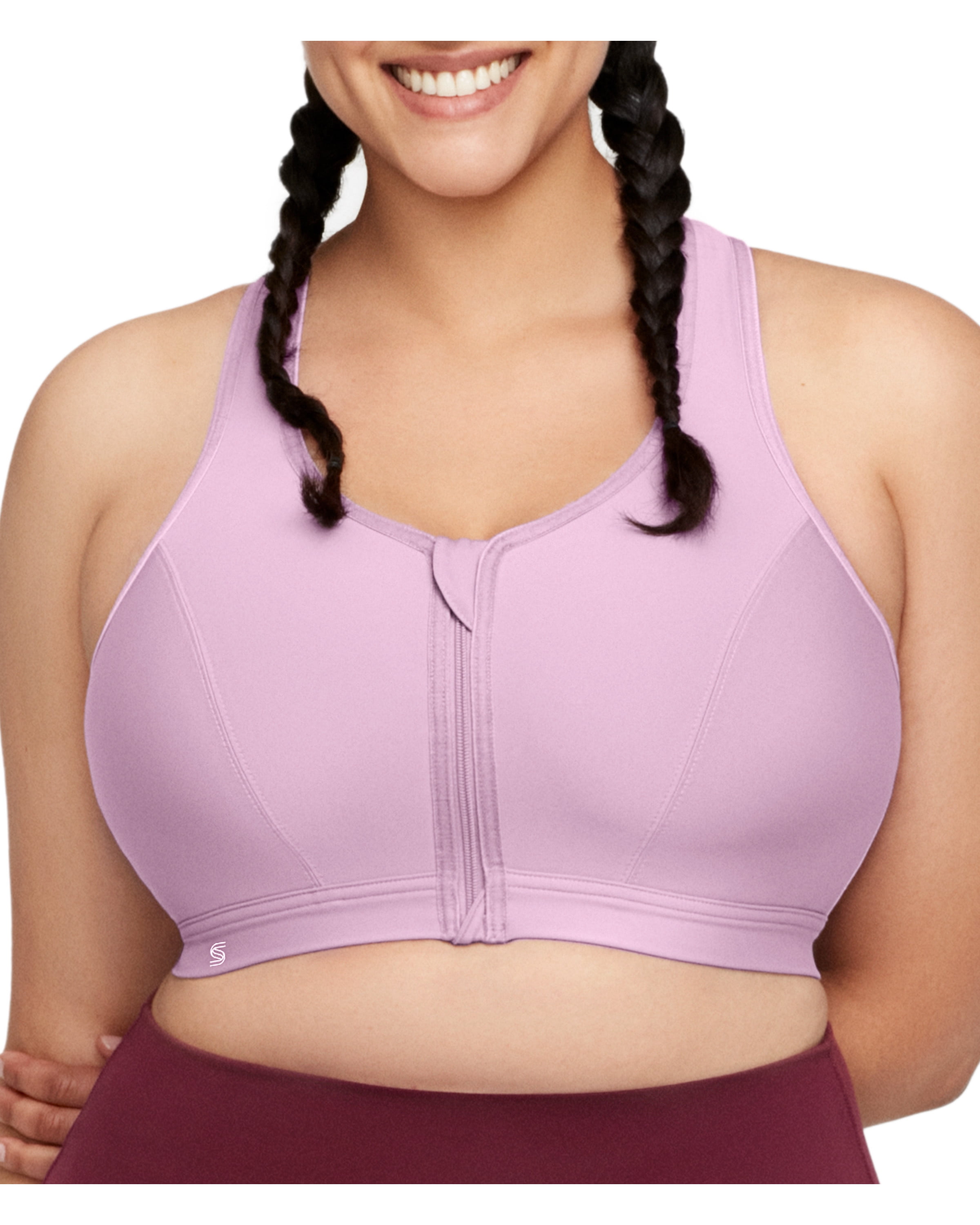 Buy Beauty Island Women's Sports Bras Large Busts High Impact Plus Size  Front Closure Adjustable Padded for Women Girl Online at  desertcartSeychelles