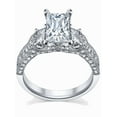 thumbnail image 1 of Glamorous Antique Engagement Ring 1.00 Carat Princess Cut Diamond on 10k White Gold, 1 of 1