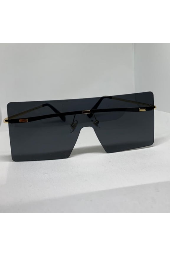 Glamorous Rimless Gradient Lens Sunglass