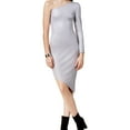 thumbnail image 1 of Glamorous Womens Juniors One Shoulder Fitted Party Dress, 1 of 2