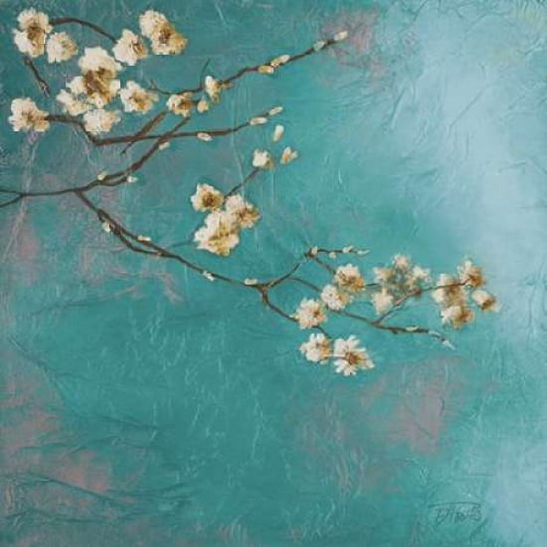 Glamorous on Teal I Canvas Art - Patricia Pinto (24 x 24)