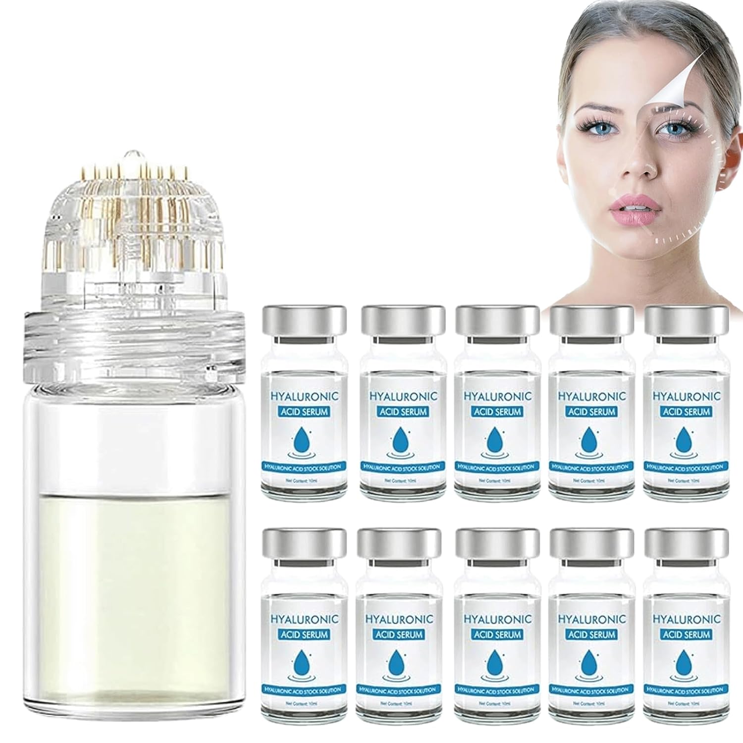 Glamory, Glamory Micro Infusion System for Face, Glamory Micro Infusion System for Lips