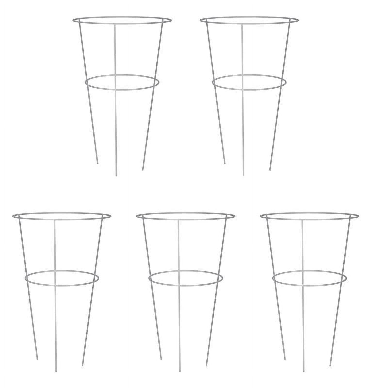 Glamos Wire 30 inch Heavy Duty Peony Support 5-Pack