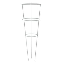 Glamos Wire 42 in. Galvanized Steel Round Tomato Cage