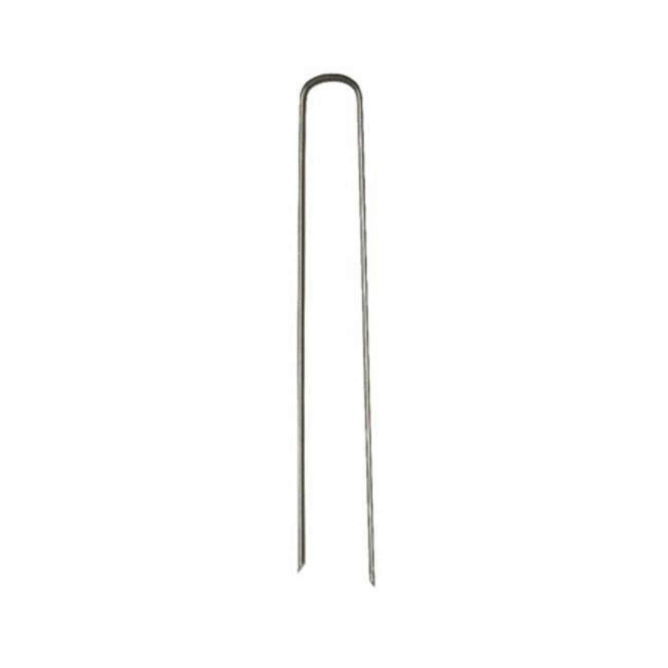Heavy Duty Galvanized Steel Landscape Staples, 6" x 1" x 6"