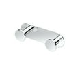 thumbnail image 1 of Gatco 1281 Glamour All Modern Décor 6.5" Double Robe Hook, Chrome, 1 of 3